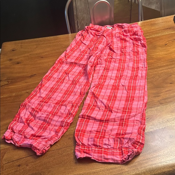 PINK Victoria's Secret Red Plaid Lounge Pants - Picture 2 of 4